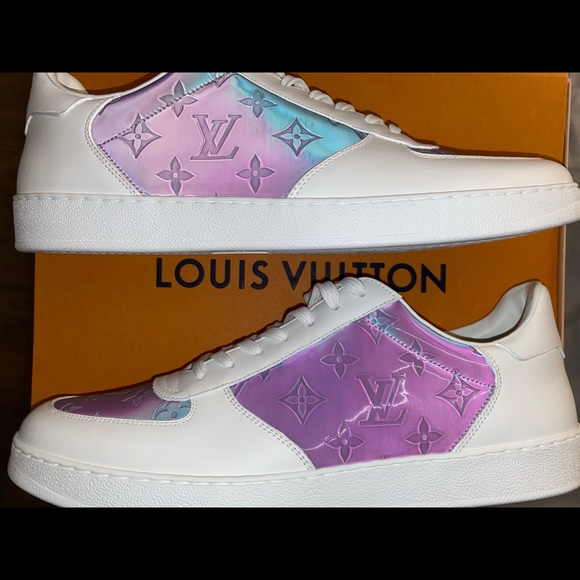 Louis Vuitton x Virgil Abloh White Reflective Rivoli Sneaker - Picture 1 of 12